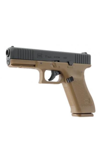UMAREX GLOCK PISTOLA 17 5 GEN CO2 -7,5J CAL. 4,5 COYOTE C.N. 00205bnp