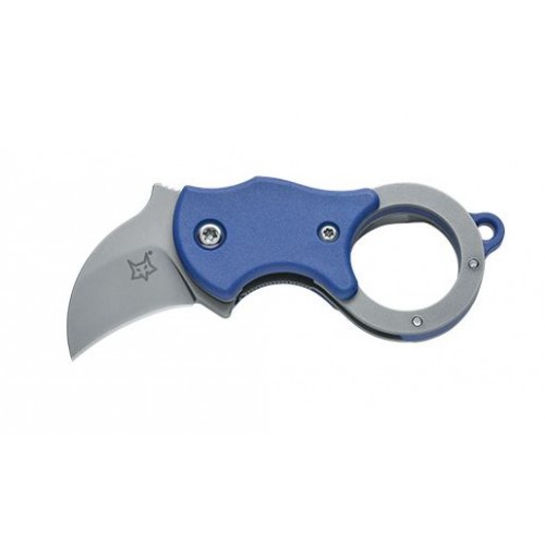 FOX KNIVES COLTELLO MINI KARAMBIT LAMA ACCIAIO 1.4116 IMPUGNATURA NYLON