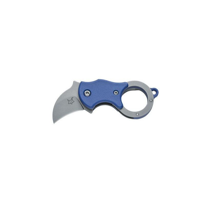 FOX KNIVES COLTELLO MINI KARAMBIT LAMA ACCIAIO 1.4116 IMPUGNATURA NYLON