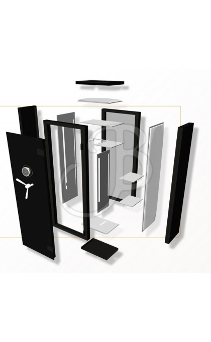 HORNADY CASSAFORTE SINGLE 56x150x46cm