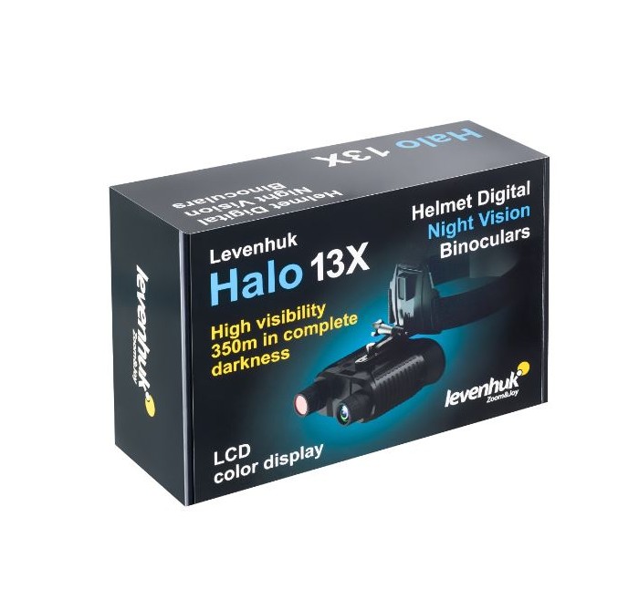 LEVENHUK VISORE NOTTURNO BINOCULARE DIGITALE HALO 13X HELMET