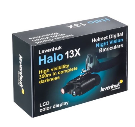 LEVENHUK VISORE NOTTURNO BINOCULARE DIGITALE HALO 13X HELMET