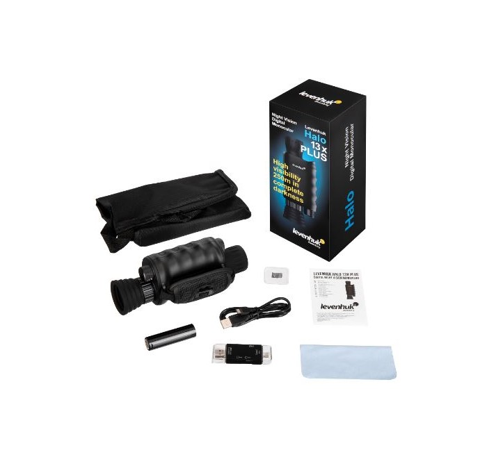 LEVENHUK VISORE NOTTURNO MONOCULARE DIGITALE HALO 13X PLUS