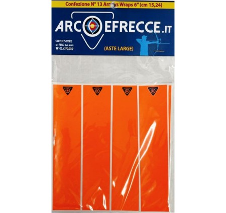BEST ARCHERY ARROW WRAPS ADESIVI x ASTE LARGE DIAMETER (13pz)