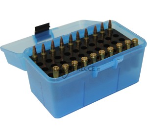 MTM SCATOLA PORTA COLPI H50 DELUXE FLIP TOP CON MANIGLIA *50pz*