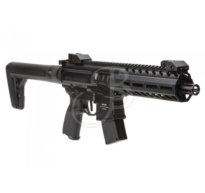 SIG SAUER CARABINA CAC MPX BLACK CO2 2°GEN -7,5J CAL 4,5 C.N. 727 