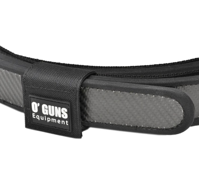 OGUNS CINTURONE DA TIRO IPSC BELT COMPETITION PRO CARBON CON SOTTOCINTURA