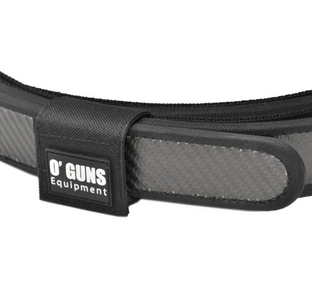 OGUNS CINTURONE DA TIRO IPSC BELT COMPETITION PRO CARBON CON SOTTOCINTURA