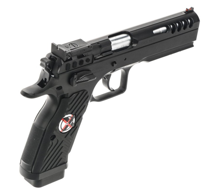 F.LLI TANFOGLIO PISTOLA STOCK MASTER XTREME CAL.9x19 9 LUGER BRUNITA 