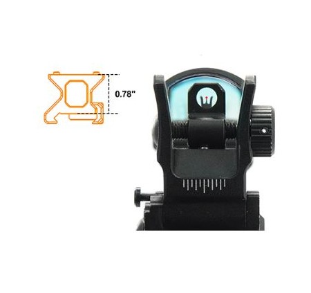 UTG ATTACCO BASE FISSAGGIO PER RED DOT UTG RDM-20 PICATINNY PER AR15