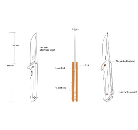 RUIKE COLTELLO CHIUDIBILE P121