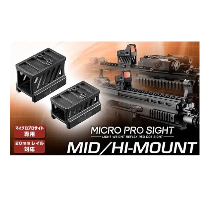 MARUI SET SUPPORTI CNC PER RED DOT MICRO PRO