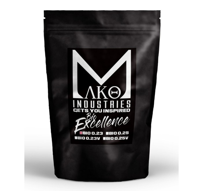 MAKO PALLINI BIO EXCELLENCE 1KG 0.23 TAN NEW GEN. (MO-BIO1.4323T)