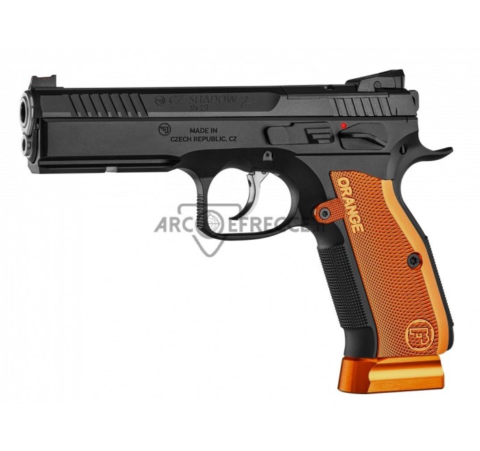 CZ PISTOLA SEMIAUTO MOD. SHADOW 2 ORANGE OR OPTIC READY CAL 9x19 9 LUGER +2C 