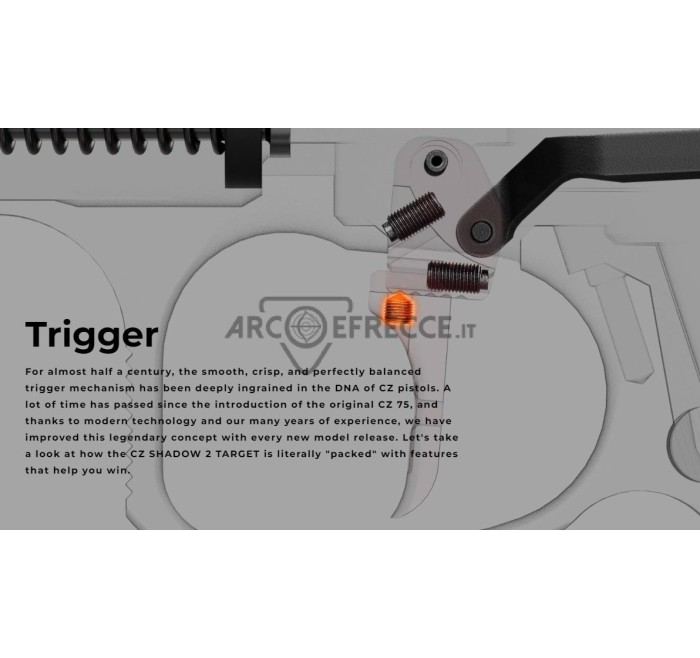 CZ PISTOLA SHADOW 2 5" TARGET CAL 9x19/9 LUGER 