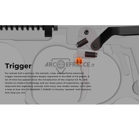 CZ PISTOLA SHADOW 2 5" TARGET CAL 9x19/9 LUGER 