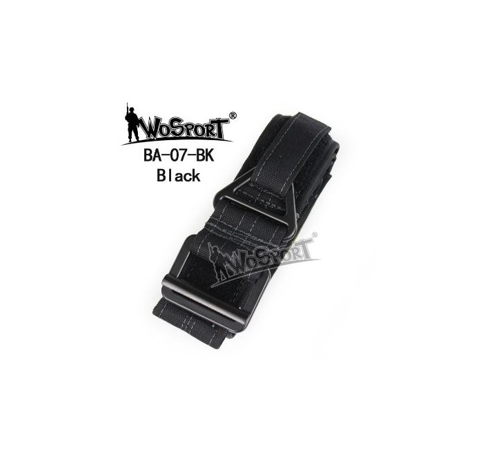 WOSPORT CINTURA TACTICAL BLACK (WO-BA07BK)