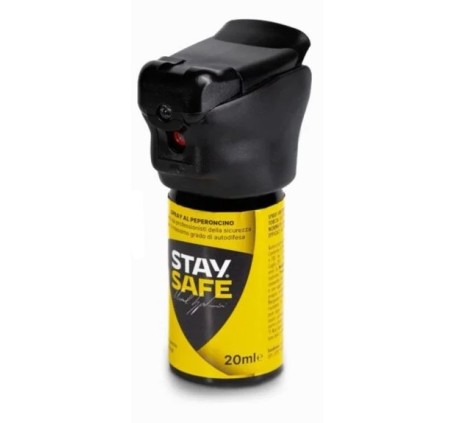 STAY SAFE SPRAY AL PEPERONCINO AUTODIFESA ANTIAGGRESSIONE 