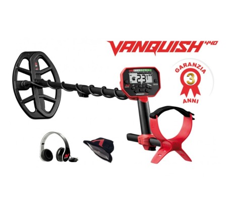 MINELAB METAL DETECTOR VANQUISH 440