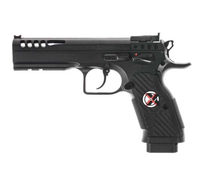 F.LLI TANFOGLIO PISTOLA STOCK MASTER XTREME OPTIC CAL.9x19 9 LUGER BRUNITA 