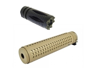 Spegnifiamma, silenziatori, traccianti