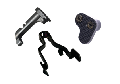 Sgancio caricatore e carrello